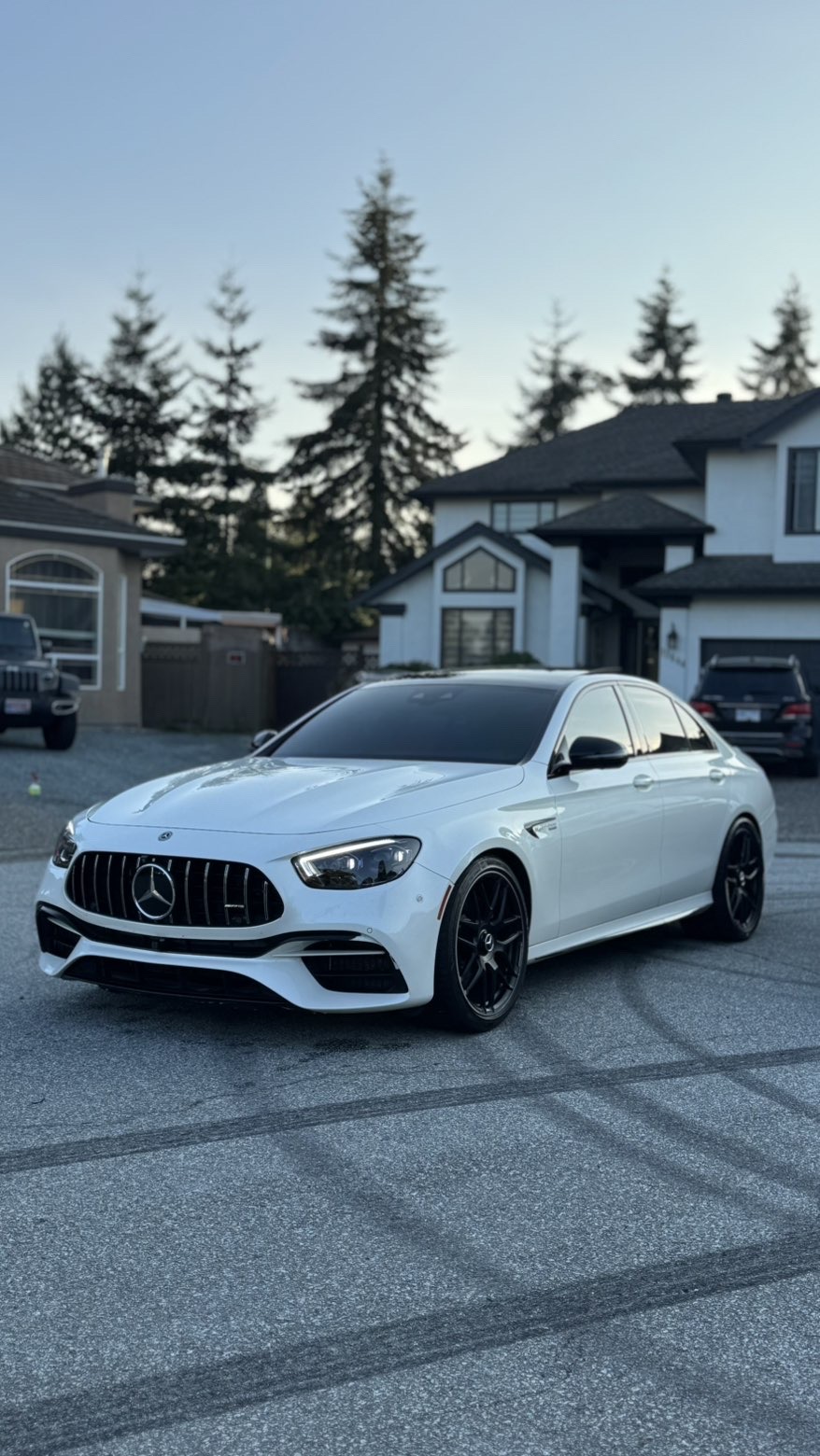 Mercedes-AMG sedan detailing